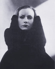 el rostro de la Garbo